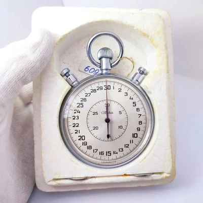 ⭐ Cronómetro soviético vintage SLAVA SPLIT Cronómetro 5498 20 joyas hechas en URSS Foto 1 de 4