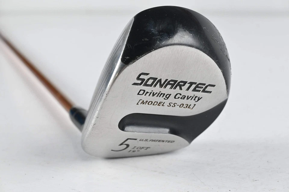Left Hand Sonartec SS-3L #5 Wood / 19 Degree / Stiff Flex Aldila NVS 65 Shaft - Image 1 of 4