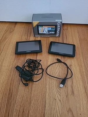 Garmin Drive 5 LM EX And Garmin Nuvi 2555lmt GPS Navigation System Lifetime Maps - Image 1 of 4