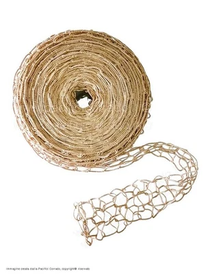 PACIFICI CORRADO Rete per salumi quadri 6 da 20 e 50 mt idonea contatto con alimenti