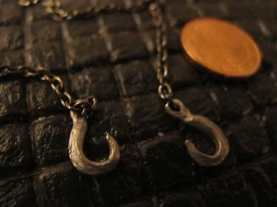 Abschleppkette Metall Kette Haken Panzer LKW Deko Bausatz Zubehör 1/16 1/14 - Bild 1 von 3