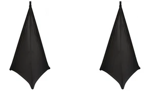 2 On Stage SSA100B Speaker and Lighting Stand Skirt Black Auth Dealer Make Offer - Picture 1 of 7