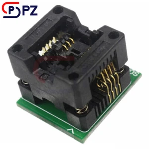SOP8 to DIP8 Wide-body Seat Wide 200mil Programmer Adapter Socket Green - Picture 1 of 2