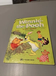 Walt Disney's Winnie-the-Pooh, A Tight Squeeze Story By A.A. Milne Golden Book - Picture 1 of 15