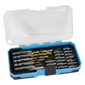 KUMA 29pc High Speed Steel Twist Drill Drilling Screwdriver Bits Tool Set - Picture 1 of 3