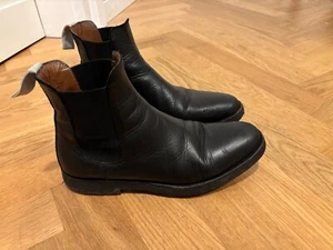 Common Projects Stiefelette Boots Gr. 38 Schwarz Leder - Bild 1 von 7