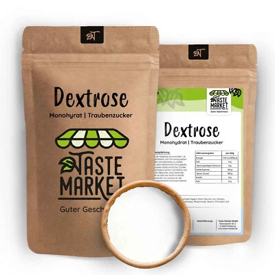 Dextrose monohydrat – GRÖSSENAUSWAHL- Traubenzucker – Pulver - Bild 1 von 4