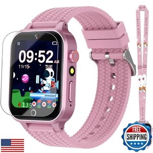 Kids Smart Watch for Girls Age 5-12, Kids Watch with 26 Games, Camera Music P - Picture 1 of 5