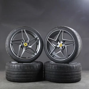 20 Zoll Sommerräder original Ferrari F8 Tributo 861242 Sommerreifen - Picture 1 of 5