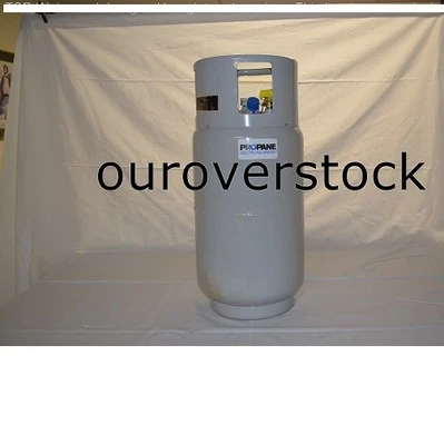 OUROVERSTOCK FORKLIFT LPG STEEL LP PROPANE TANK 33.5 lbs -FORK LIFT TRUCK CYLINDER
