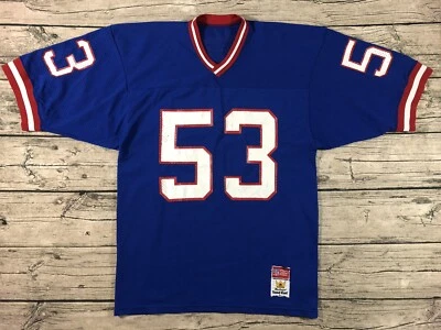 Camiseta deportiva vintage MacGregor tejida en arena de los New York Giants Harry Carson para hombre grande Foto 1 de 4