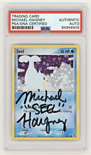 PSA Signed Micheal Haigney Seel 78/112 EX FireRed & LeafGreen 2004