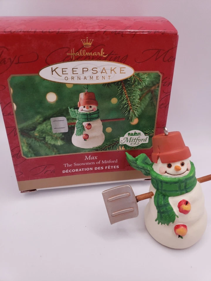 Hallmark Keepsake Ornament Max The Snowmen of Mitford Christmas Tree