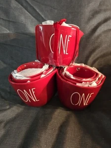 Rae Dunn Stitch tazas medidoras NUEVO San Valentín - Imagen 1 de 6