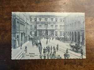 CARTOLINA MODENA USCITA ALLIEVI SCUOLA MILITARE - Foto 1 di 2