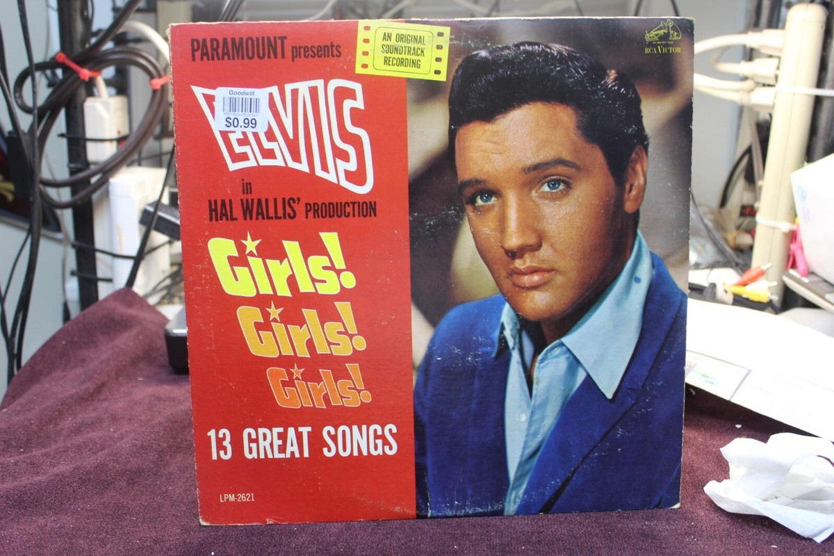 Elvis Presley Girls Girls Girls Lp for sale | eBay
