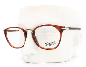 Persol 3209-V 1072 Typewriter Evolution Brille Brille Braun Schildpatt mit Etui - Bild 1 von 6