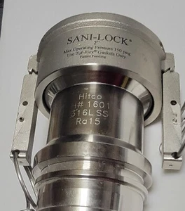 Rubberfab Sani-Lock 2 inch 316L Stainless Steel Clamp - Picture 1 of 3