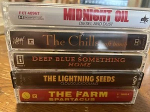 1980s Alternative Indie Rock Pop Cassette Lot, Midnight Oil, Chills, The Farm+++ - Picture 1 of 13