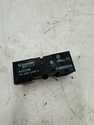 Schneider Electric Telemecanique RUZC2M Relay Socket 10A 250V 2.5kV - Image 1 of 3