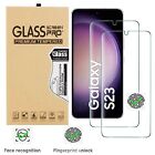 2 Pack Tempered Glass Screen Protector film For Samsung Galaxy S24 Ultra S23 S22