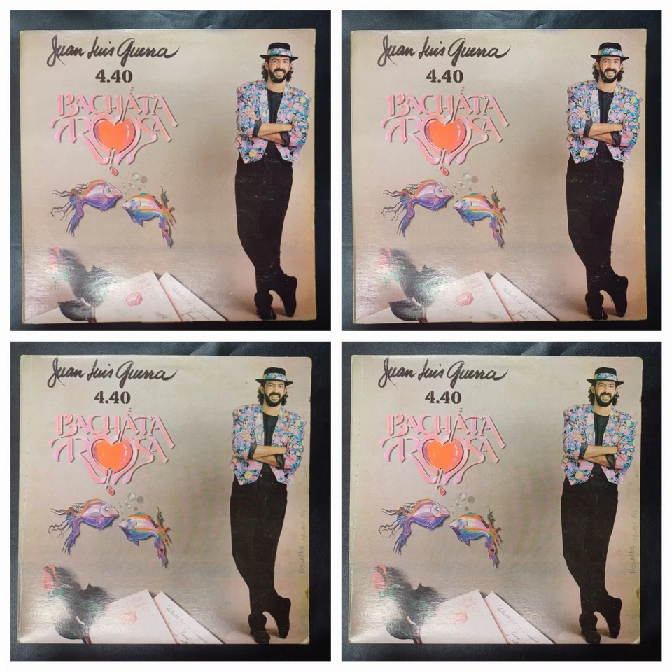 Juan Luis Guerra 4.40 – Bachata Rosa - Merengue, Bachata, Salsa, Venezuela, 1990 - Image 1 of 4