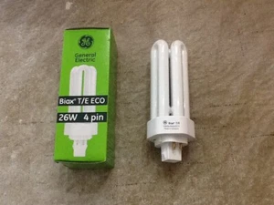 F26TBX/830/A/ECO GE 26 WATT 4 PIN COMPACT FLUORESCENT LAMP - Picture 1 of 1