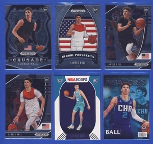 2020 Panini Prizm Lamelo Ball Rookie Card Lot 6 Cards SP, NBA Hoops - Bild 1 von 2