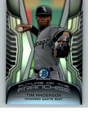 2014 Bowman Chrome Draft Future of the Franchise Mini #FFTA Tim Anderson - NM-MT - Image 1 of 2
