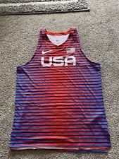 Nike Pro Elite 2023 USA Men Distance Singlet Size Large