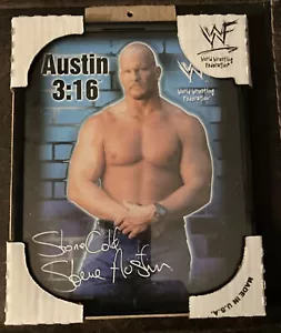 Vintage 1998 WWF "Stone Cold" Steve Austin WWE 8x10 Captiva Titan Sports nuovo con scatola - Foto 1 di 2