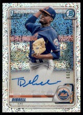 2020 Bowman Chrome Prospect Autographs Speckle Ref #CPATD Tony Dibrell /299