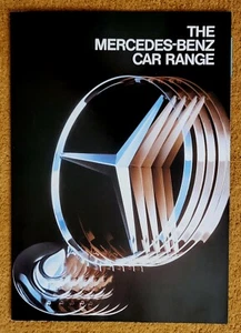 Mercedes - Benz Model Range Sales Brochure foldout Poster G -Series 1988 - Picture 1 of 4