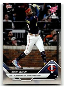 2025 Topps Now Byron Buxton #HRD-5 Home Run Derby Minnesota Twins - Bild 1 von 2