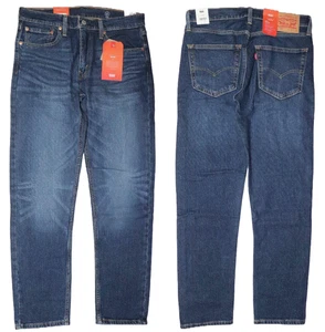 Original LEVIS Herren 502 Regular Taper Fit Dark Indigo Blau Stretch - Bild 1 von 12