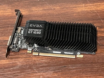 EVGA Nvidia GeForce GT 1030 2GB GDDR5 Gaming Card GPU HDMI DP DVI PCI-E - Image 1 of 3