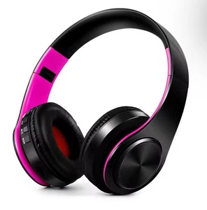 🔥Bluetooth Headphones Wireless MIC Foldable Stereo 🎧 Gift for iPhone Samsung - Afbeelding 1 van 8