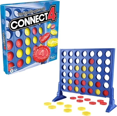 Connect Four In A Row 4 In A Line Board Game Kids Educational Toy Family - Image 1 of 4