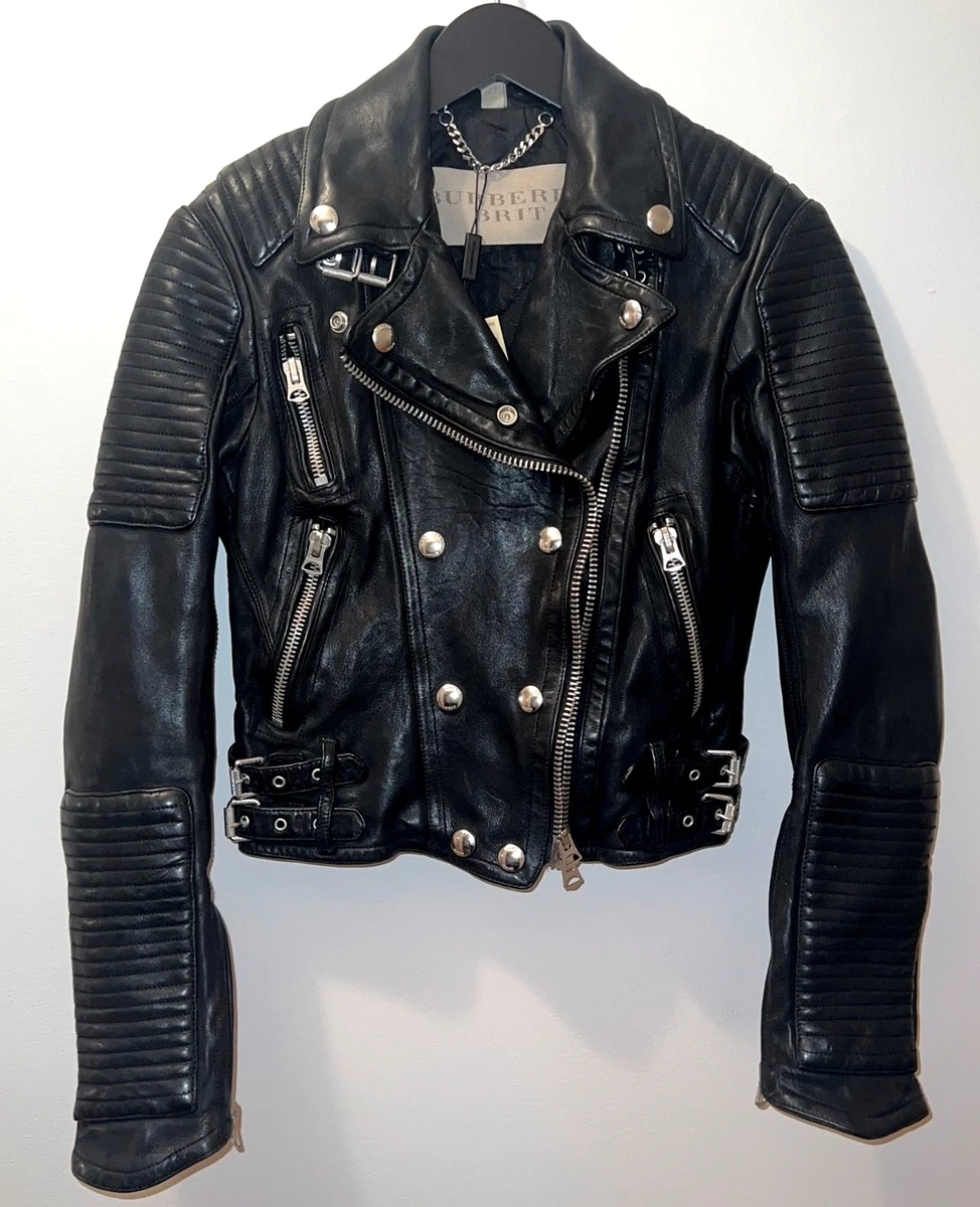 Burberry Prorsum Leather Jacket In Women's Coats & Jackets for