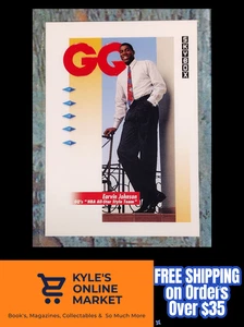 Earvin Johnson GQ's "NBA All-Star Style Team" 1991 Skybox #323 - Picture 1 of 5