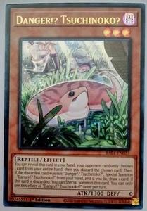 Danger!? Tsuchinoko? Yugioh Card No. RA04-EN027  - Picture 1 of 1