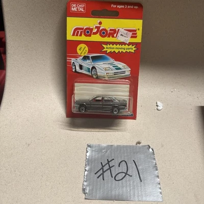 Vintage Majorette Mercedes-Benz 190 E 2.3-16 / #231 Has Crack On Bubble  - Image 1 of 4