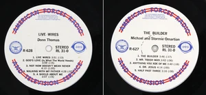1980S AFRTS Michael & Stormie Omartian Donn Thomas Armed Forces Transcription - Picture 1 of 9