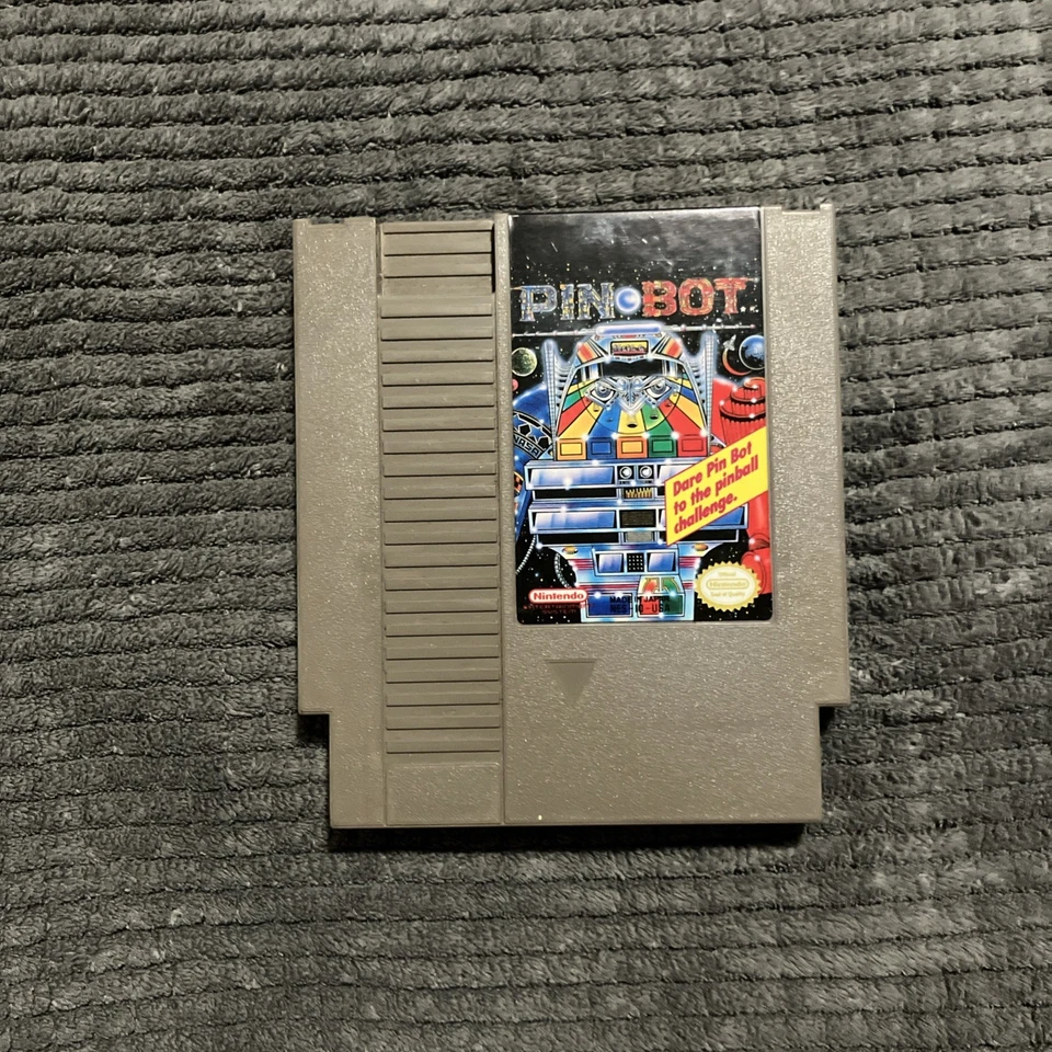 Pin-Bot Authentic, Tested - NES - Image 1 of 4