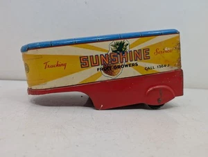Vintage Marx Sunshine Fruit Growers Trailer Original Used - As-is Parts 1960s - Picture 1 of 16