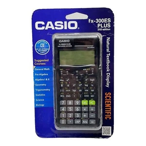 Casio FX-300ESPLS2-S 2nd Edition Scientific Calculator, 12-Digit Natural Display - Picture 1 of 3