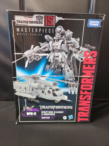 TRANSFORMERS MASTERPIECE MOVIE SERIES MPM-13 BLACKOUT & SCORPONOK FIGURE NEW Cover