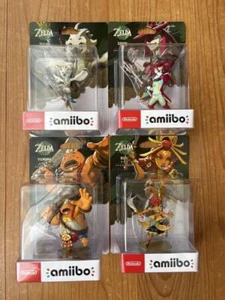 amiibo The Legend of Zelda Tears of the Kingdom Sidon Riju Tulin Yunobo set - Picture 1 of 1