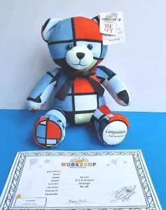 Mondrian BUILD A BEAR Composition Piet Mondrian The Met BNWT Plush - Picture 1 of 12