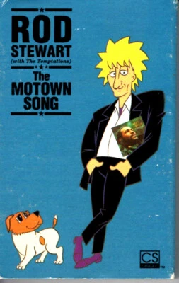 Rod Stewart The Temptations Motown Song 1991 Classic Rock Cassette Tape Single - Image 1 of 2